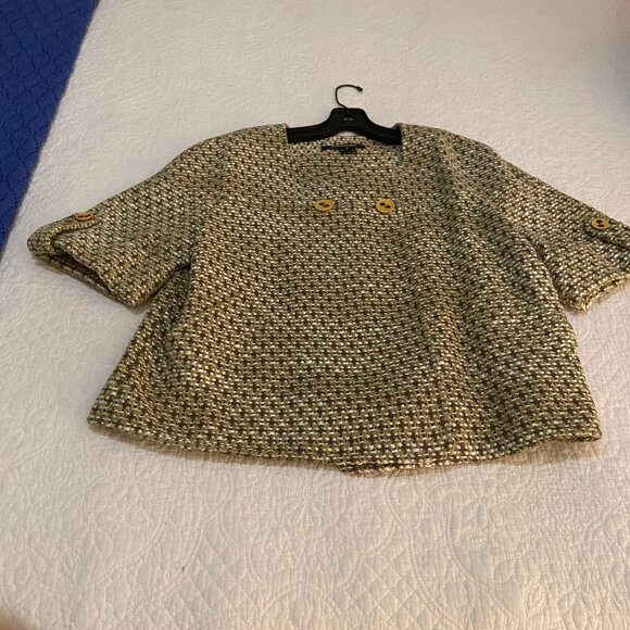 Ellen Tracy Jackets & Blazers - Gently Worn Ellen Tracy Tweed Like Jacket - Size 8